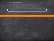 Tablet Screenshot of modelliemodelle.it